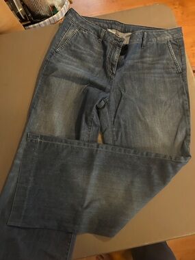 Talbots Straight-Leg Blue Denim Jeans